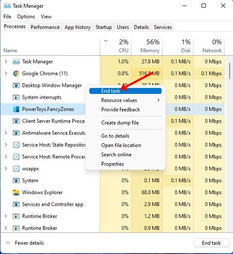 High CPU Usage Windows 11