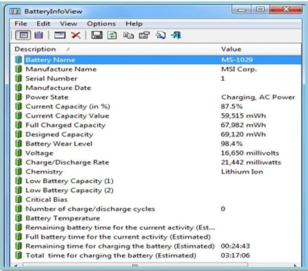 Laptop Battery Tester