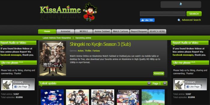 Top 23 KissAnime Alternatives – Watch Anime Online - NimbleTech