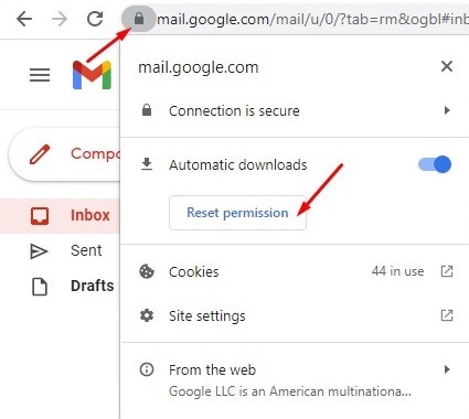 Gmail Not Working Chrome