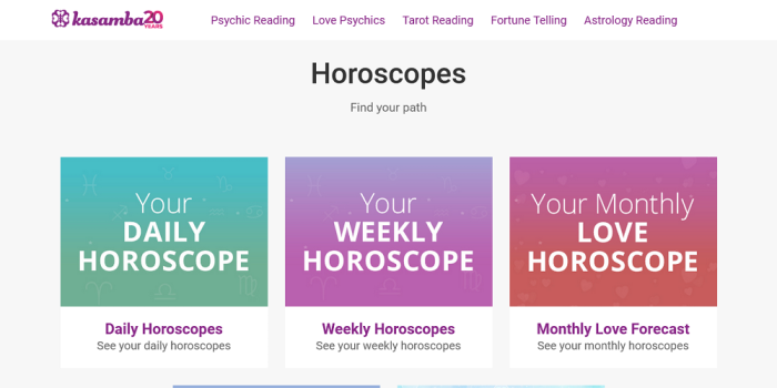 Horoscope Websites