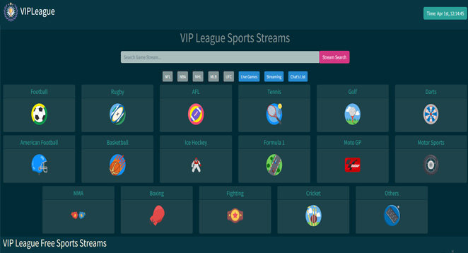 VIP League Sports Streams