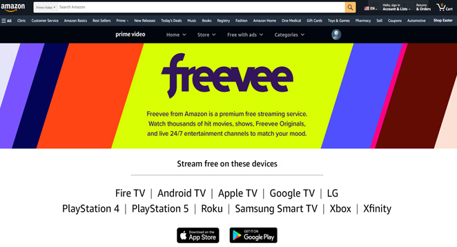 Amazon Freevee