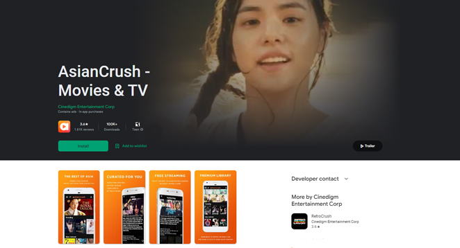 AsianCrush App For Android and iOS