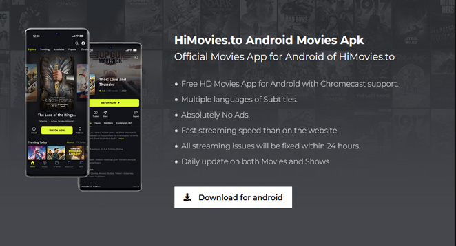 HiMovies Android Movies Apk