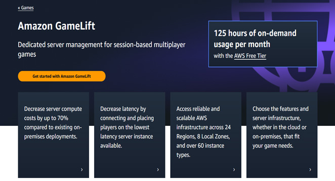 Amazon com gamelift