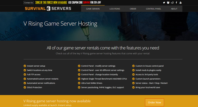 Survivalservers com