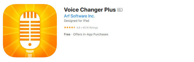 Voice Changer Plus App