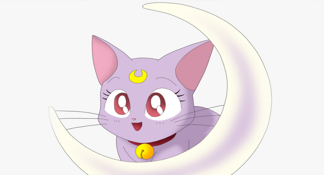 Diana Sailor Moon Cat Character