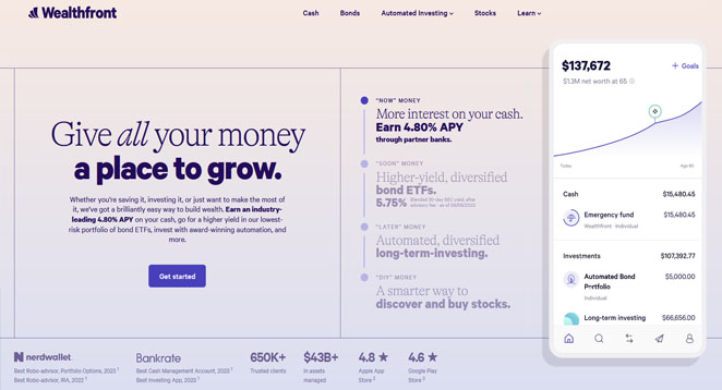 Wealthfront com