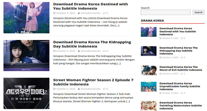 Drama Korea Indo