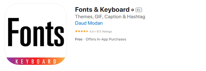 Fonts & Keyboard for Instagram