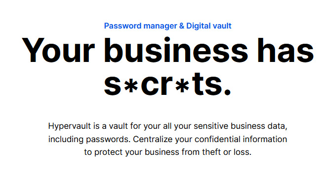 Hypervault Password Manager
