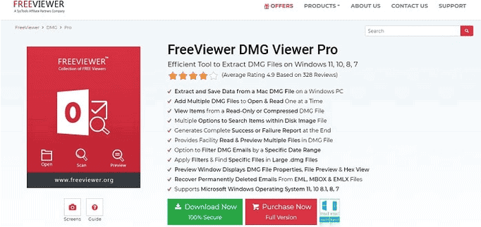 FreeViewer DMG-File-Extractor