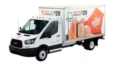 Home Depot truck rental