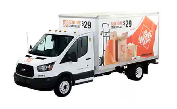 Home Depot truck rental